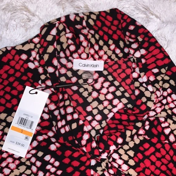 NWT - Calvin Klein Blouse - Picture 2 of 4